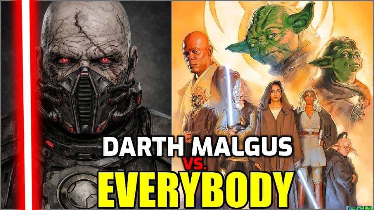 Darth Malgus Vs Every Jedi Master On The Council