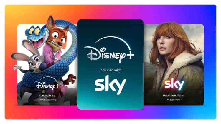 Disney+ Included In The Sky Tv Subscription From Today