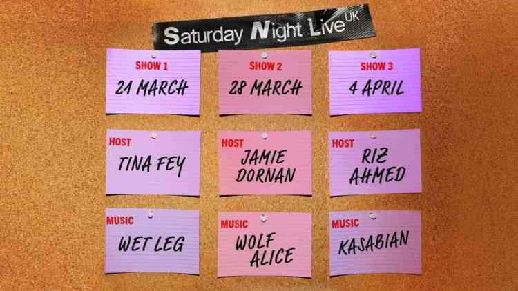 First Three Hosts Of Snl Uk Announced